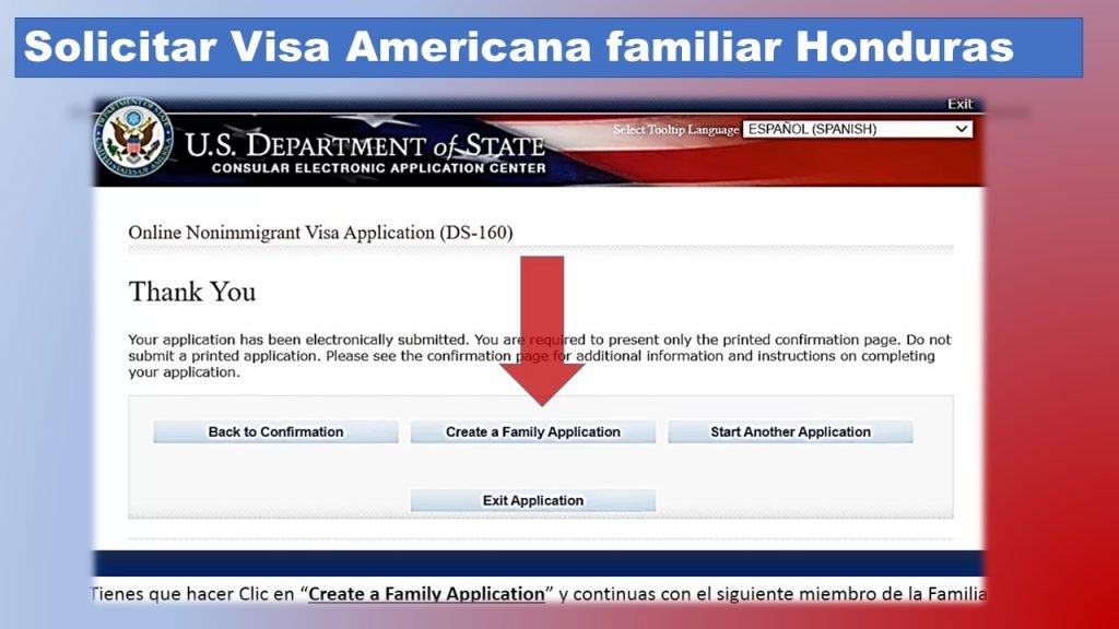 Solicitar Visa Americana familiar Honduras